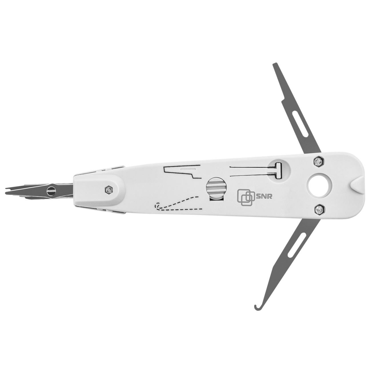 Инструмент для заделки витой пары, с сенсором SNR-HT-3141 (KRONE-TOOL)