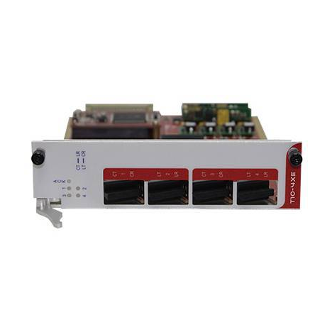 Карта 10G транспондера Orion с EFEC, 4 XFP порта