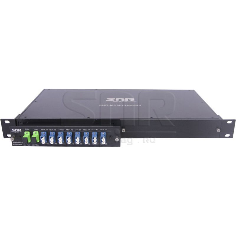 Мультиплексор DWDM двухволоконный 8-канальный в 1/2-слоте