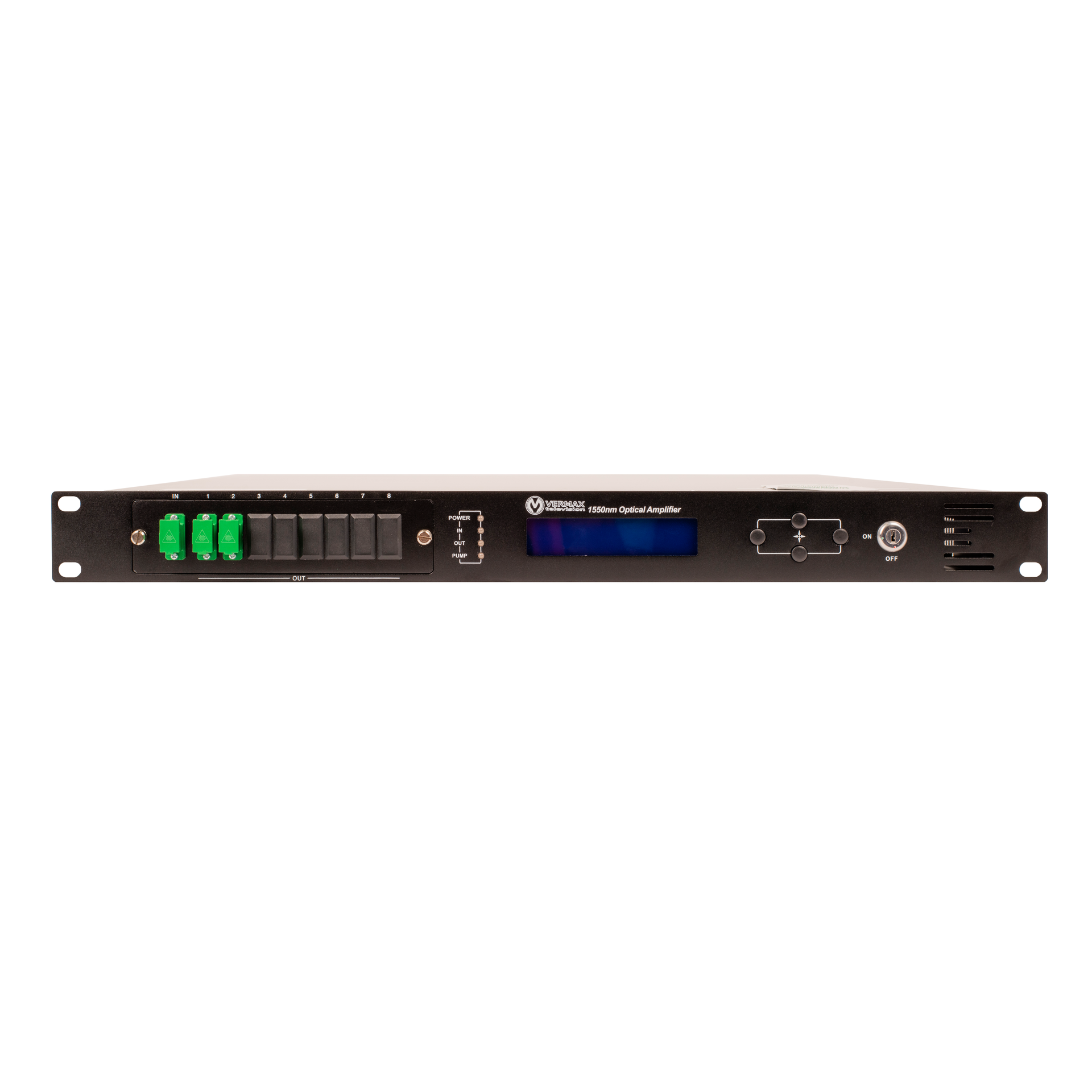 Оптический усилитель VERMAX для сетей КТВ 2*17dBm