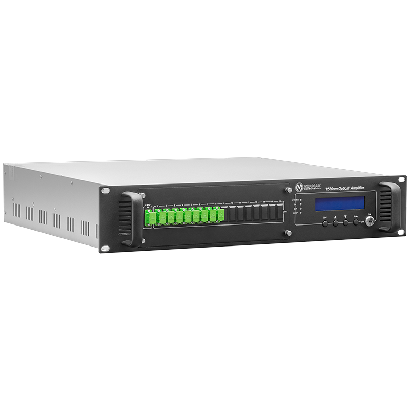 Оптический усилитель VERMAX для сетей КТВ, 8*15dBm