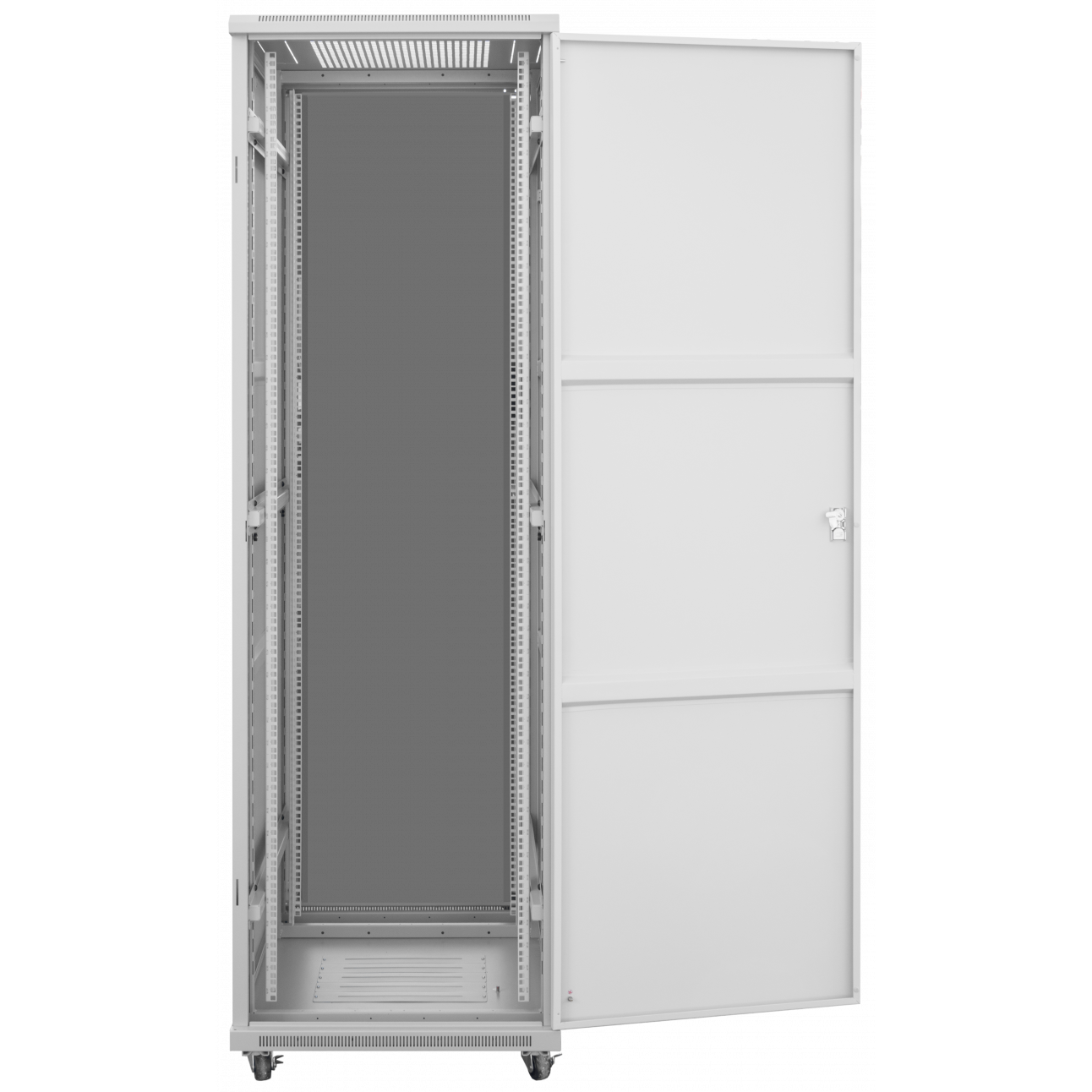 Шкаф телекоммуникационный напольный 27U 600x1000мм, серия TFC (SNR-TFC-276010-GS-G)