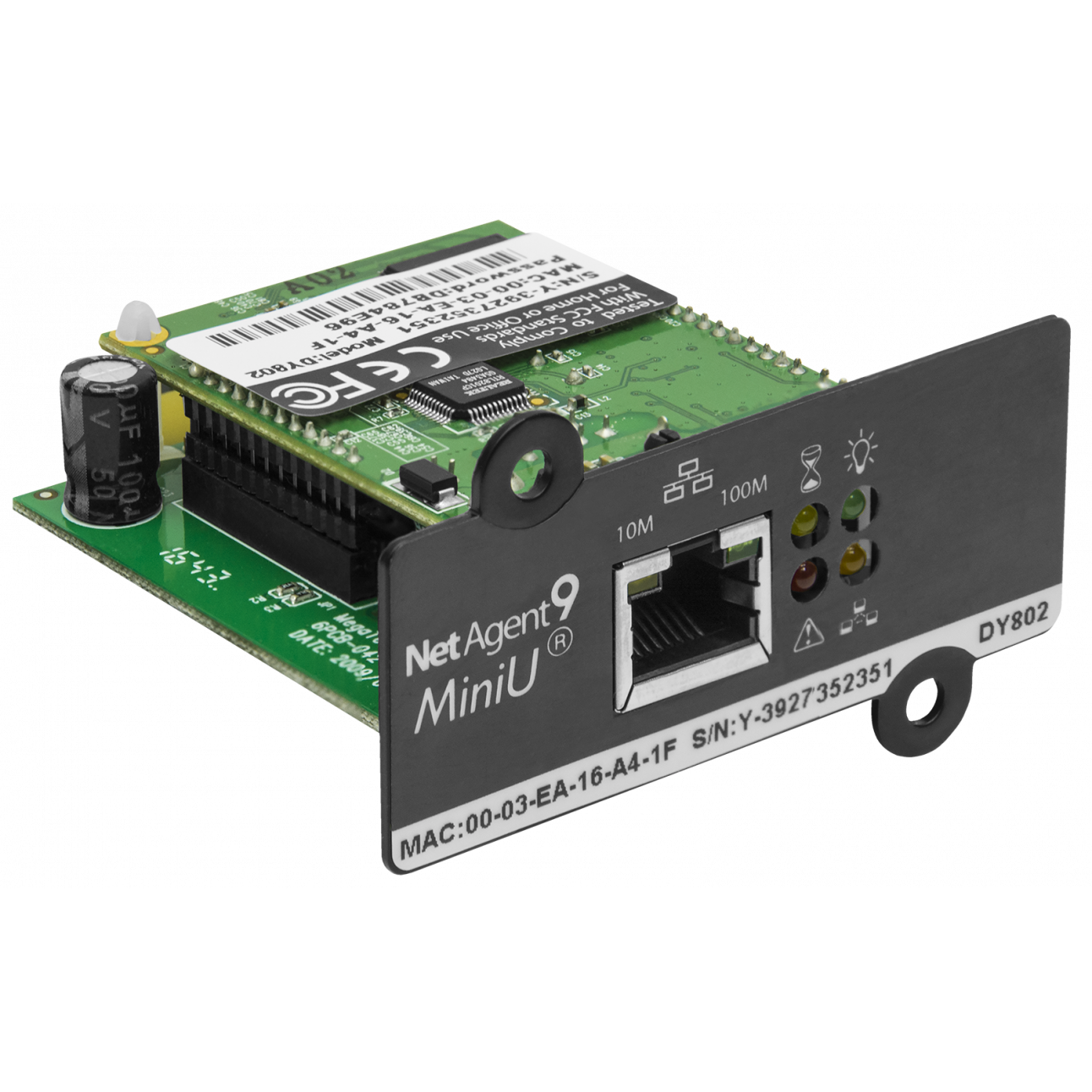 Модуль удаленного мониторинга SNMP DY 802 для ИБП