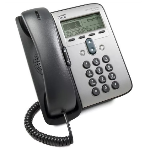 IP-телефон Cisco CP-7912G (некондиция, пятно на экране)