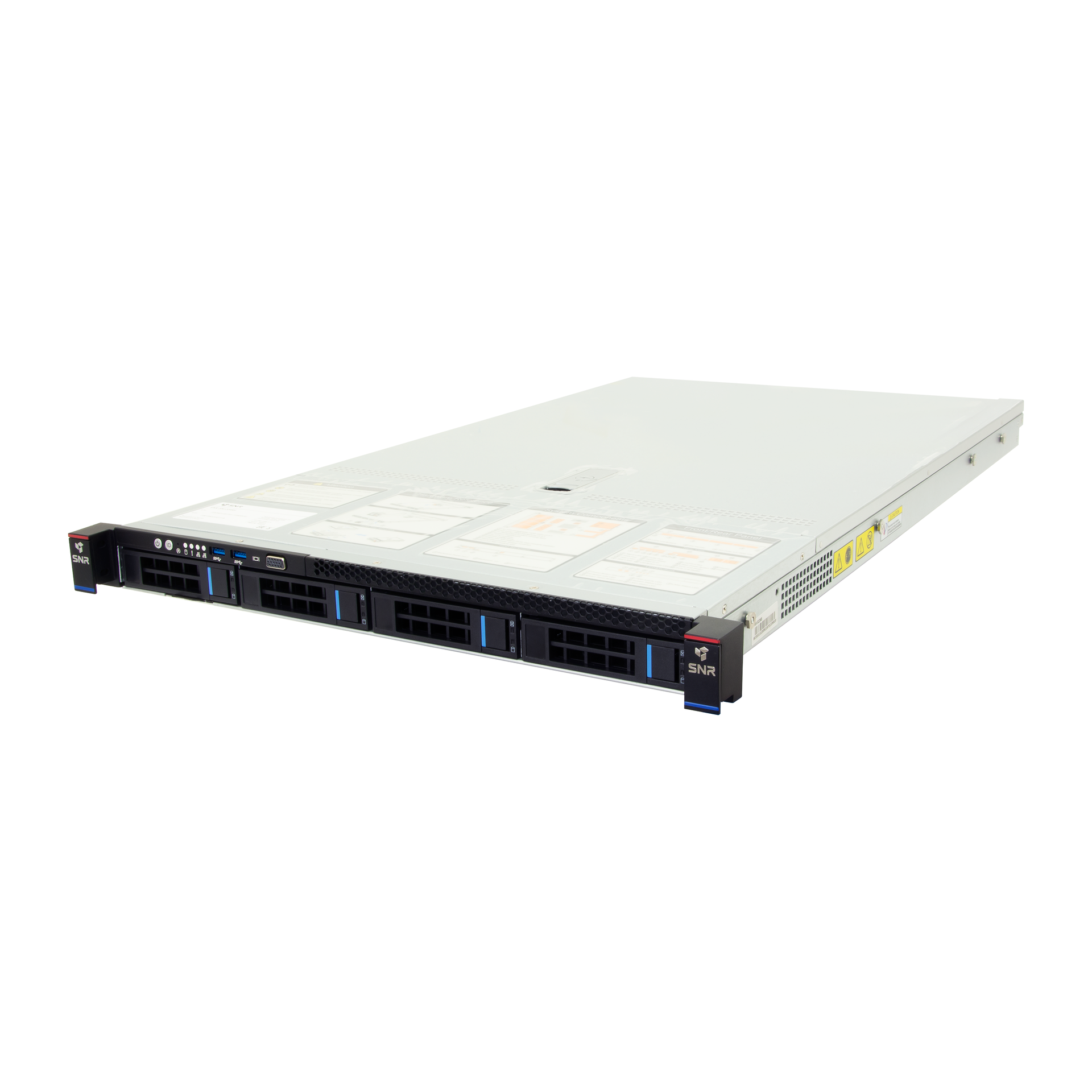 Серверная платформа SNR-SR1204RS, 1U, Scalable, DDR4, 4xHDD, резервируемый БП