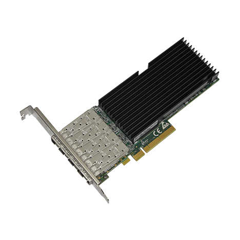 Сетевая карта 4 порта 1000Base-X/10GBase-X (SFP+, Intel 82599ES), Silicom PE310G4SPi9LA-XR 