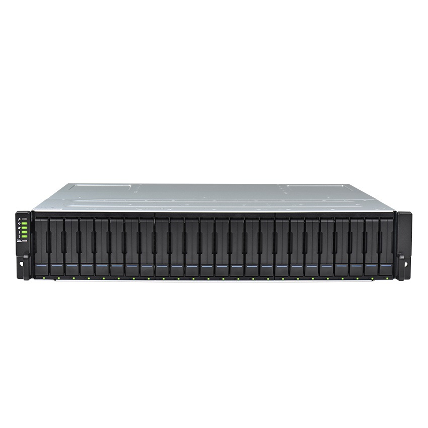 Система хранения данных Infortrend GSa2024RC-D (2xCtrl, до 24xHDD, 2xSAS12G внеш. порт, 4x4GB, 8x1G порта iSCSI)