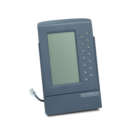 Блок расширения Cisco CP-7914 для телефонных аппаратов Cisco CP-7900 (некондиция, пятно, полосы на эране)