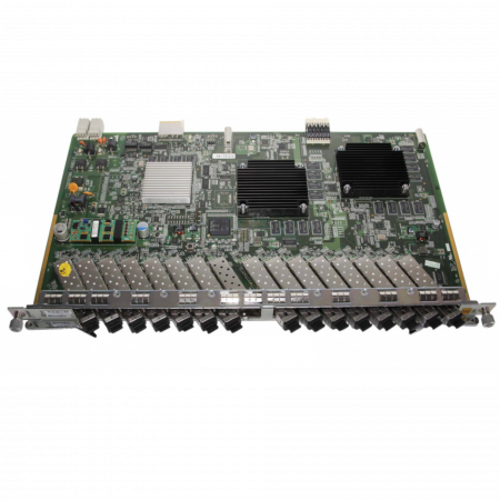 Модульная карта для установки в шасси ZTE ZXA10, 16 портов GPON, C++