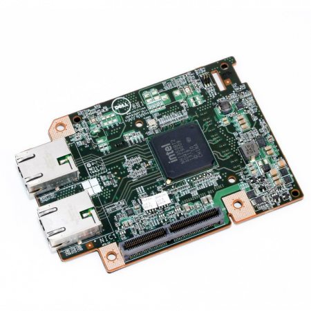 Сетевой mezzanine адаптер Dell Powerville, 2 порта 1000Base-T для PowerEdge C6320