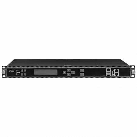 Профессиональный 8ми канальный MPEG-4 кодер PBI DXP-8000EC-82H