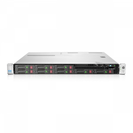 Сервер HP Proliant DL360e Gen8, 1 процессор Intel Xeon 8C E5-2450L 1.8 GHz, 12GB DRAM, 8SFF