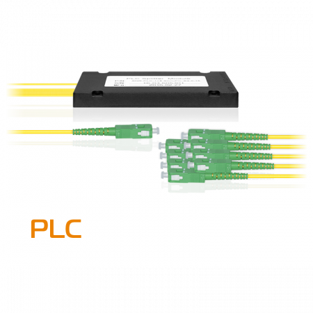 Делитель оптический планарный SNR-PLC-1x8-SC/APC