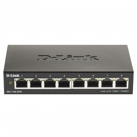 Коммутатор D-Link DGS-1100-08V2