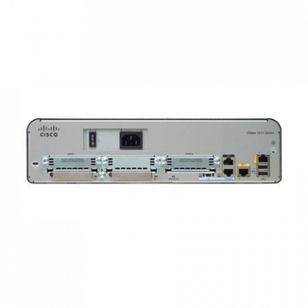 Маршрутизатор Cisco 1941 (некондиция, отломано одно из креплений в слоте для модулей EHWIC)