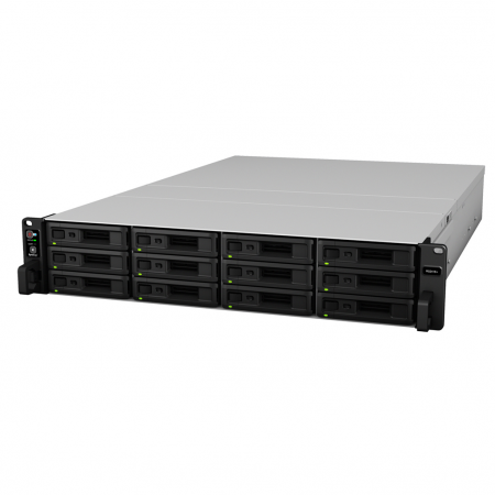 NAS-сервер Synology RackStation  RS2418RP+, 12xHDD 3,5, 4х1000Base-T, Два БП, без дисков
