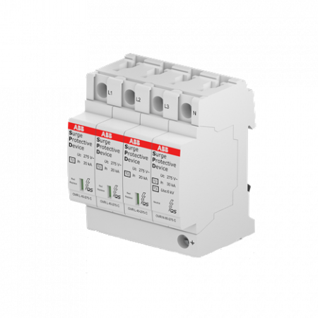 Устройство защиты от импульсных перенапр. (УЗИП) OVR T2 3N 40-275 P QS ABB 2CTB803973R1100