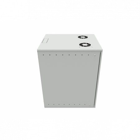 Шкаф телекоммуникационный настенный 15U, 523х600х732мм серия LITE (стеклянная дверь)