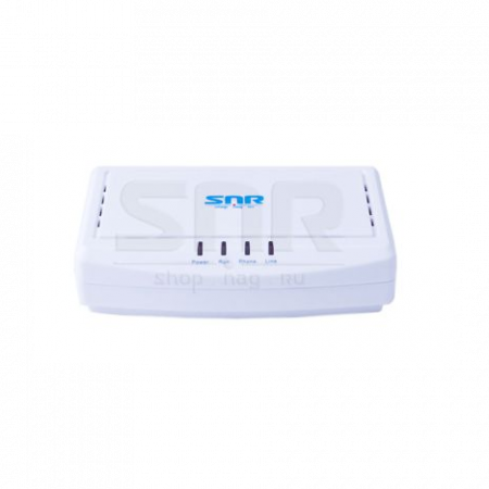 Шлюз VoIP SNR, 1 FXS, 1 PSTN-Passthrough, 2 RJ45, 1 SIP аккаунт