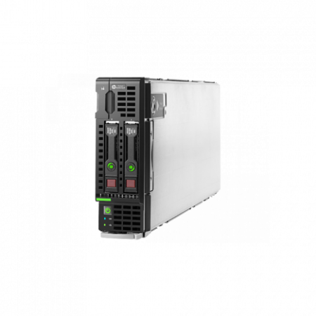 Блейд-сервер BL460c Gen8, 2 процессора Intel Xeon 6C E5-2640 2.50GHz, 32GB DRAM, P220i/512MB, 2x10Gb 554FLB