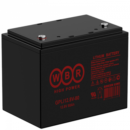 Литий-железо-фосфатный (LiFePO) аккумулятор WBR GPLi 12.8V-80K