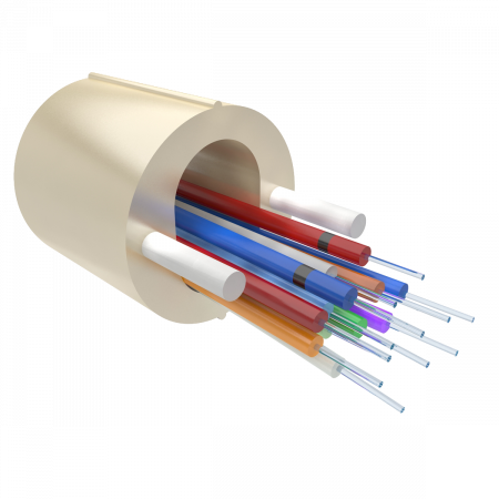 Кабель оптический Alpha Mile RISER, 12 волокна Corning Ultra G.652D, LSZH
