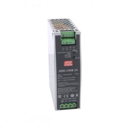 DDR-240B-24 Преобразователь: DC/DC; 240Вт; Uвх:16,8 - 33,6.В; Uвых:24ВDC; Iвых:10А, Mean Well