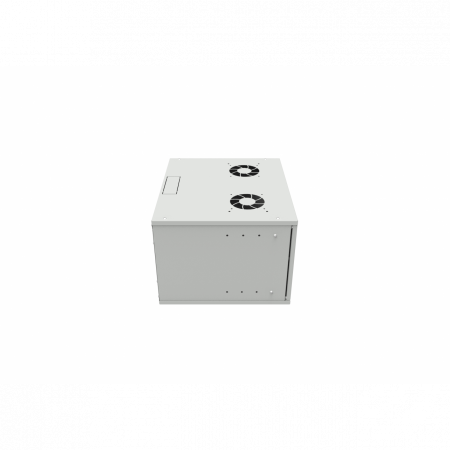 Шкаф телекоммуникационный настенный 6U, 523х450х332мм серия LITE (стеклянная дверь)