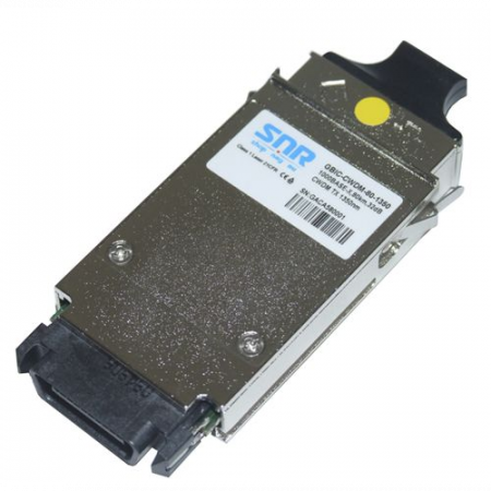 Модуль GBIC CWDM оптический, дальность до 80км (32dB), 1350нм