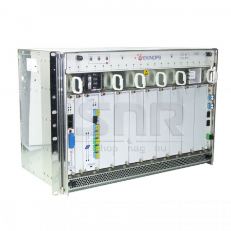 Модульное шасси Ekinops 360 19 7U с двадцатью модульными слотами и платой управления