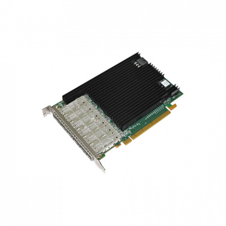 Сетевая карта 6 портов 10GBase-X (SFP+, Intel 82599ES), Silicom PE310G6SPi9-XR