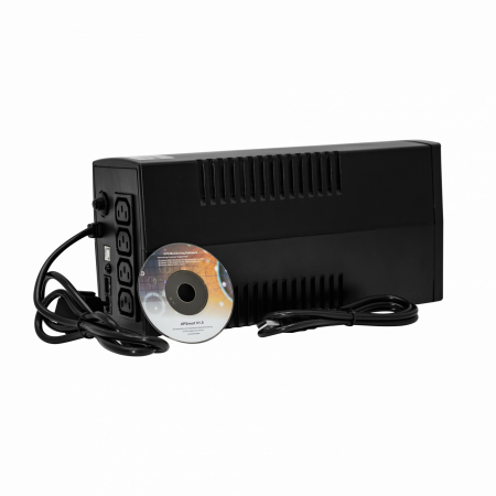 Источник бесперебойного питания Line-Interactive, 600 VA, LED серия PRO, выходные розетки IEC320 C13