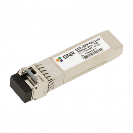 Модуль SFP+ WDM, дальность до 40км (16dB), 1270нм