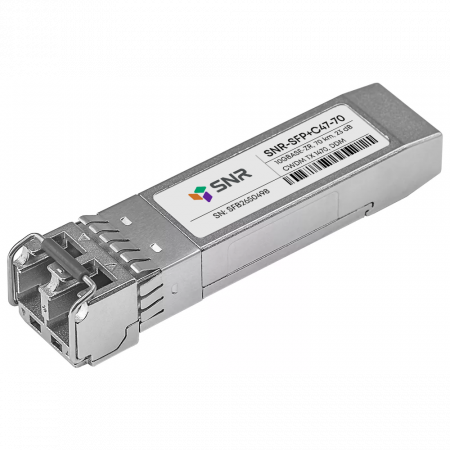 Модуль SFP+ CWDM оптический, дальность до 70км (23dB), 1470нм