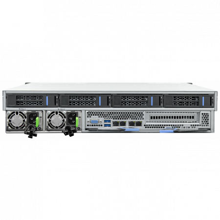 Серверная платформа SNR-SR2116R, 2U, E3-1200v6, DDR4, 16xHDD, резервируемый БП