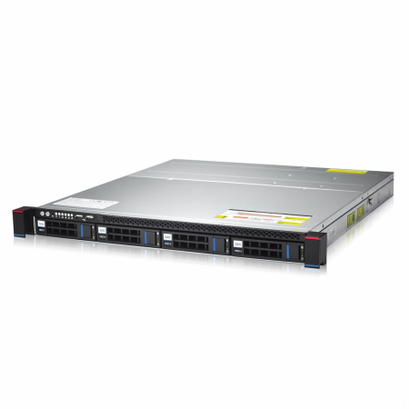 Серверная платформа SNR-SR1104R, 1U, E3-1200v6, DDR4, 4xHDD, резервируемый БП