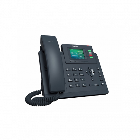 SIP-телефон Yealink SIP-T33G, цветной экран, 4 аккаунта, PoE, GibE