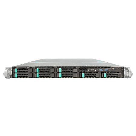 Серверная платформа Intel R1208WFTYSR 1U, до двух процессоров Intel Scalable, 24xDDR4, 8x2.5 HDD, 2x10Gb Base-T, 2xM.2 PCI-Ex4, 2x1100W PSU