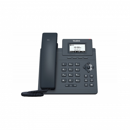 IP-телефон Yealink SIP-T30, 1 аккаунт, БП