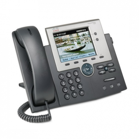 IP-телефон Cisco CP-7945G (некондиция, пятно на дисплее)