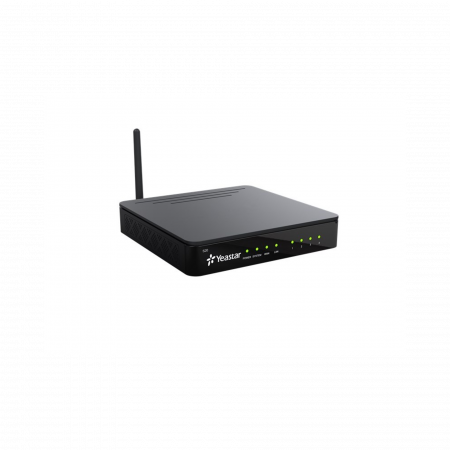 IP АТС Yeastar S20, 20 абонентов и 10 вызовов, поддержка FXO, FXS, GSM, BRI
