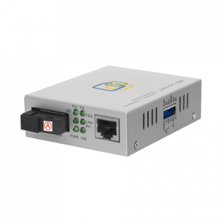 Медиаконвертер  10/100-Base-T / 100Base-FX, Tx/Rx: 1310/1550нм
