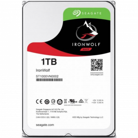 Жесткий диск Seagate Iron Wolf Guardian NAS 1TB 3.5 SATA 6 Гбит/с
