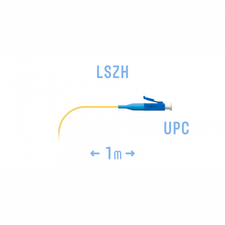 Пигтейл LC/UPC SM (0.9) 1m