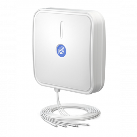 Секторная антенна QuPanel 5G/LTE MIMO 4x4, LTE/5G, 5м кабель, SMA разъём