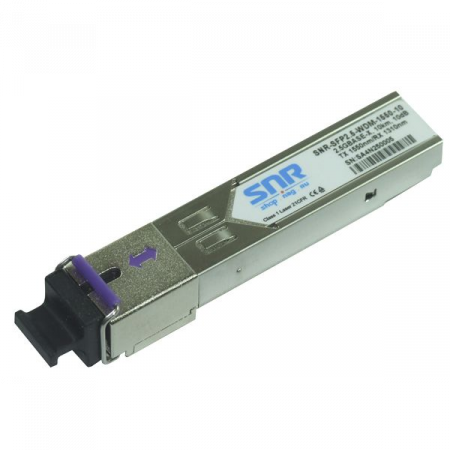Модуль SFP 2.5G WDM, дальность до 10км (10dB), 1550нм