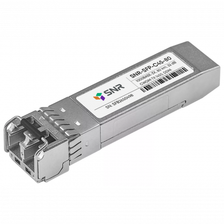 Модуль SFP CWDM оптический, дальность до 80км (32dB), 1450нм
