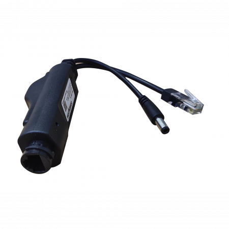 1-портовый сплиттер PS-154-1K PoE 802.3af 10/100Mbps, 12В/1А