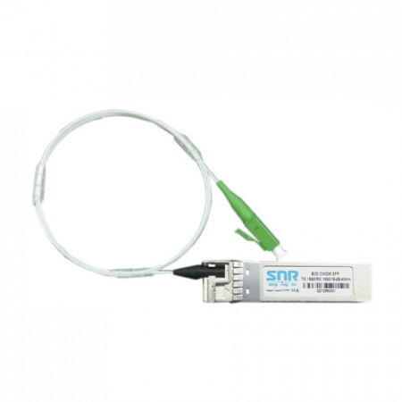 Модуль SFP CWDM оптический двунаправленный (BIDI), дальность до 40км (16dB), 1490нм