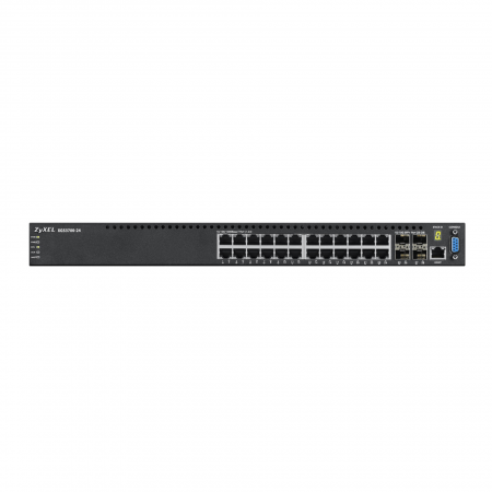 Коммутатор ZYXEL XGS3700-24 24 port Layer 2/3 Gigabit Datacenter Switch, 4x 10G